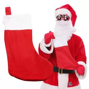 크리스마스 양말 산타양말 부직포무지 파티 장식 선물