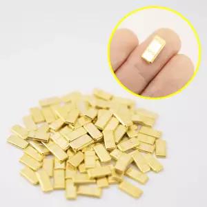 미니 금괴 모형 골드바 미니어처 금 가짜 골드 돌하우스 납골당 꾸미기 인테리어 장식 소품
