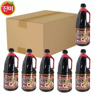 진미 간장게장소스 2.1kg X 6통 (1박스) 밥도둑 새우장 게장 비법소스