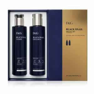 닥터지 블랙 스네일 토너 에멀전 세트 150ml 달팽이 스킨 로션 수분 공급