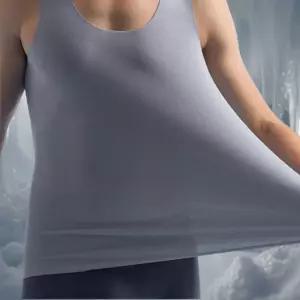 무봉제 남자 나시 심리스 흡습속건 운동 일상 쿨티셔츠 냉감 쿨 러닝 이너웨어 3컬러