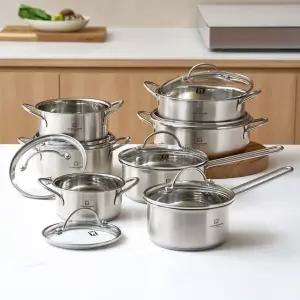 바겐슈타이거 스텐 미니팟 양수 14cm 이유식 작은냄비 인덕션 가스레인지