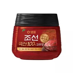 샘표 조선 국산 100% 고추장 500g 1개 우리쌀 영양 태양초