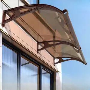 렉산캐노피 폴리카보네이트 옥상 빗물 알루미늄합금