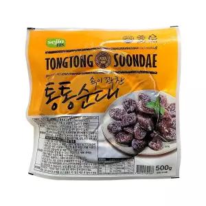 세진FS 속이꽉찬 통통순대 500g 냉장 찰순대 1개