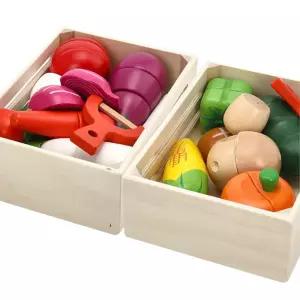 원목 소꼽놀이 채소 가게 리얼 모형 양파 호박 자석 선물 7살 엄마놀이 역할 손주