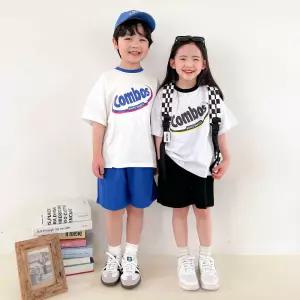 [아도르베베] 아동 주니어 스낵 반팔 상하세트