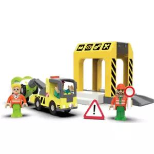 카센터 자동세차장 주차장 장난감 피규어 미카포트