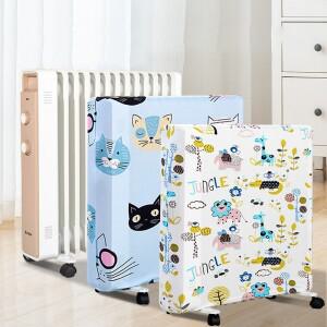 호환 라디에이터 먼지 커버 가정용 오일 히터 휴대용 케이스 보호용 탄성 직물 전기 난방
