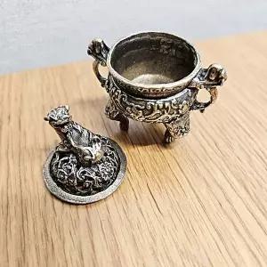미니 향로 황동 비휴 장식품 인센스 홀더 향꽂이 제사용품 불교용품 인테리어 소품