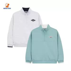 NEPA KIDS 네파키즈 남아 NSA 그래픽 하프집 맨투맨 KL15301