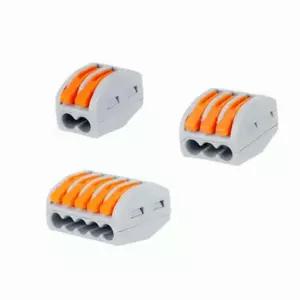 전선연결 무탈피커넥터 8선 전선 연결 단자 레버 형커넥터 무탈피 커넥터 꽂음 전기작업