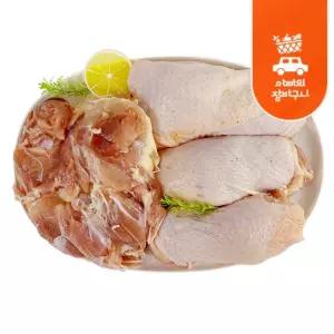 닭정육 2kg 순살 뼈없는 냉동 닭다리살 브라질산 태국산