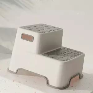 욕실 세면대 2단 발판 어린이 노인 미끄럼방지 논슬립 계단의자 디딤대