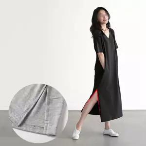 여성 모달 반팔 롱원피스 빅사이즈 주머니 여름