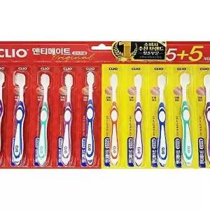 [셀러허브 생활리빙]크리오 덴티메이트 오리지널 칫솔 10입(SH)