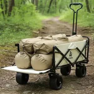 캐리어 캠핑 카트 낚시 용 왜건 손 수레 오픈 짐 접이식웨건 캠핑용 폴딩운반휴대용