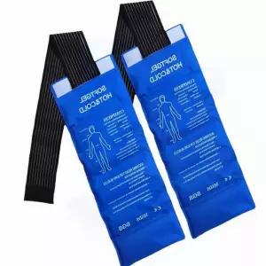 부착 슬리브 냉온 아이싱 팩 무릎 팔꿈치  고정 압박 밴드