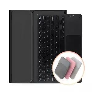 아이패드 524UTL88 A16 블루투스 터치패드 키보드 케이스+수납포켓 파우치