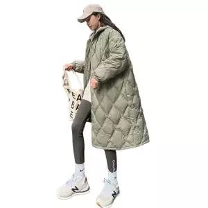 간절기 누빔 퀄팅 안감 경량 빅사이즈 남자 롱깔깔이 코트