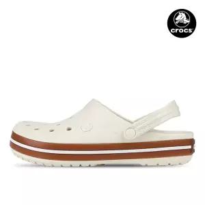 크록스 클래식 크록밴드 검 클로그 샌들 서밋 화이트 212756-2MD