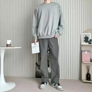 남자 와이드 241127M 팬츠 크런치 기모 오드