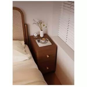 협탁테이블 간이조명 좁은 서랍장 센서램프탁자 15cm