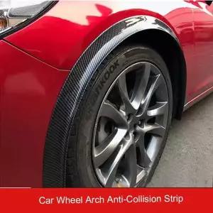 호환  자동차 충돌 방지 범용 휀더 플레어 휠 아치 윙 익스팬더 4.55.5CM1.5M 아치 아이브로 머드가드 립