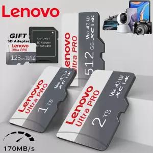 레노버 2TB 1TB 메모리 카드 고속 C10 SD 512GB 256GB 128GB U3 A2 플래시 마이크로 (휴대폰용)