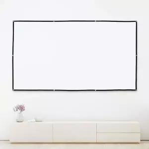 빔프로젝터 893RHN77 이동형 스크린265x150cm