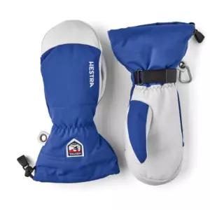 헤스트라 여성 성인 스키 보드 가죽 장갑 로얄 블루 M BNA