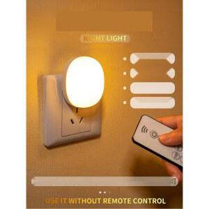 편안한 수면 리모컨 취침등 수유등 콘센트 수면등 아이방