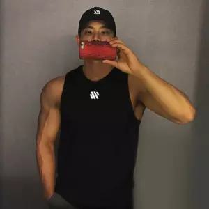 DP에어메쉬머슬핏나시 헬스장 운동복 트레이닝 반팔 DP에어메쉬머슬핏나시