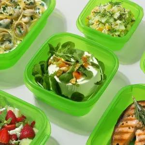 (2+2)미라클 프레시존 신선보관용기 반찬통 300ml 신선보관용기 반찬통