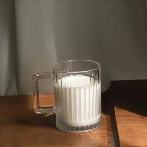 손잡이 유리 컵 아이스 예쁜 유리 컵 커피잔 홈카페 맥주 손잡이 유리 컵