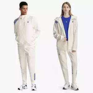 [롯데백화점]스파이더 공용 사선 프린트 셋트 팬츠 SPGFCNFP302UIVY