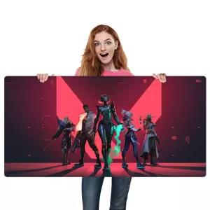 발로란트 A 게이밍장패드 3XL 1000x500x3mm키보드 데스크매트 마우스 부드러운