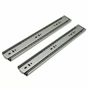 푸쉬 서랍 레일 원터치 가구용 주방싱크대레일 수납장 가이드 슬라이딩 책상 장레일 슬라이드 밥솥 렌지대