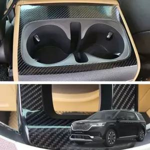 카니발KA4 카본필름 스크래치방지 2열 컵홀더 보호 랩핑 기어패널 C필러 B필러 윈도우스위치 글러브박스 센