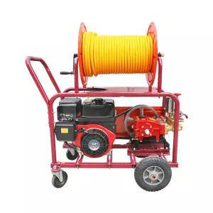 해청 80N 동력분무기 메이키 미쓰비시 10마력 GB300LN 엔진 호스릴 밀차세트