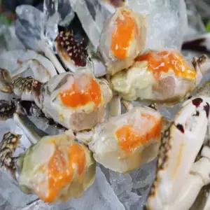 국내산 연평도 냉동 꽃게 절단 활꽃게 절단 봄 알배기 숫꽃게 1kg 국산 서해 안면도