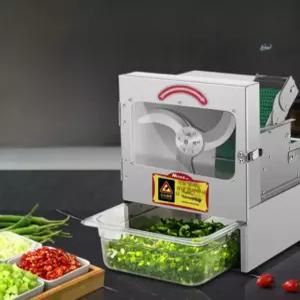 업소용 전동 야채 슬라이서 파절기 채칼 만두속 절단기 스테인리스 자동 고추 슬라이스 다지기