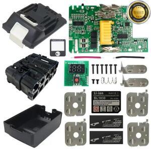 BL1830 리튬 이온 배터리 케이스 충전 보호 회로 기판 PCB LED 디지털 표시기 상자 Makita호환  18V 6.0Ah
