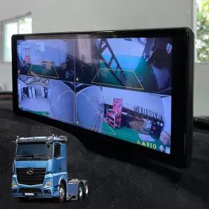 벤츠 뉴악트로스트랙터 호환 4채널블랙박스 트럭커