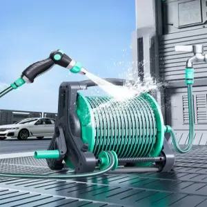 정원 농약줄 농업용 자동 기계 호스릴 파이프 물호스 벽걸이