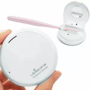 화이트 미니 칫솔살균기 사무실칫솔살균기 칫솔홀더