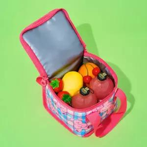 위글위글 캠핑 피크닉 여행 보온 가방 보냉백 S Check Bunny MNS