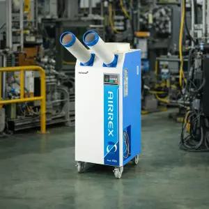 에어렉스 공냉식 2구 산업용 이동식 에어컨 창고 주차장 코끼리에어컨 HSC-1270R