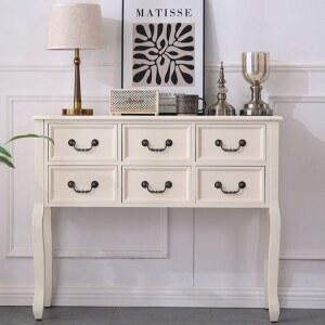 현관콘솔 서랍장 장식장 검정색 색상 현관장식장 모으다 병원 엔틱콘솔 원목 정리함