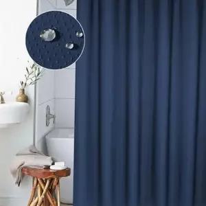 욕실 커튼 모던 북유럽 인테리어 자카드 커튼 화장실 방수 호텔 집꾸미기 샤워실 칸막이